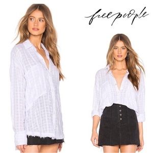 Free People Barley Violet Blouse